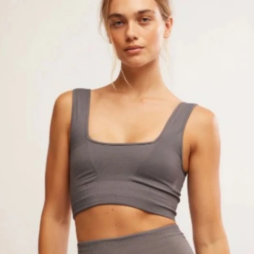 Free People Movement Good Karma Square Neck Bra Medium / Large